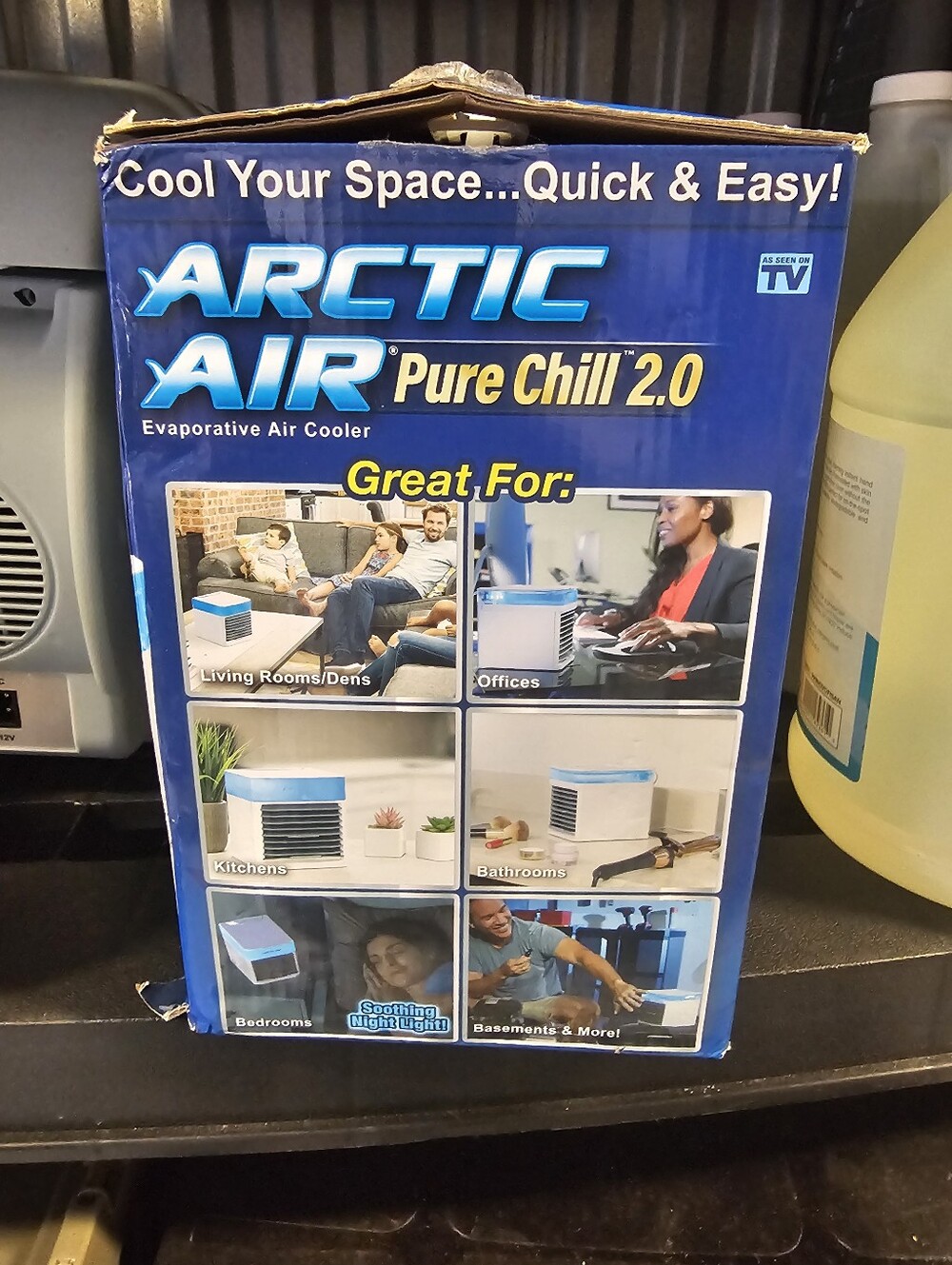 Artic AIR Pure Chill 2.0 Personal Space Cooler - White/Gray - Picture 2 of 5
